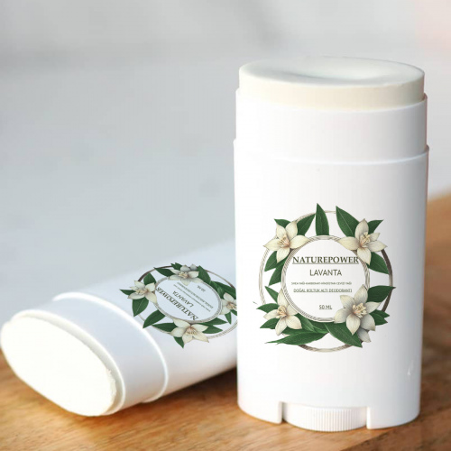 Doğal Stick Koltuk Altı Deodorantı Ter Kokusu Önleyici Lavanta Esanslı 50 ml 